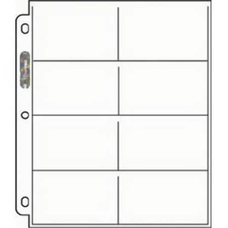 Coolcrafts 8-Pocket Pages - 208D 100ct CO1701408